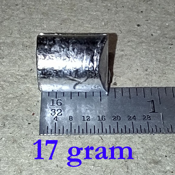 Lure Belly Weights - Custom Molded Slug Style