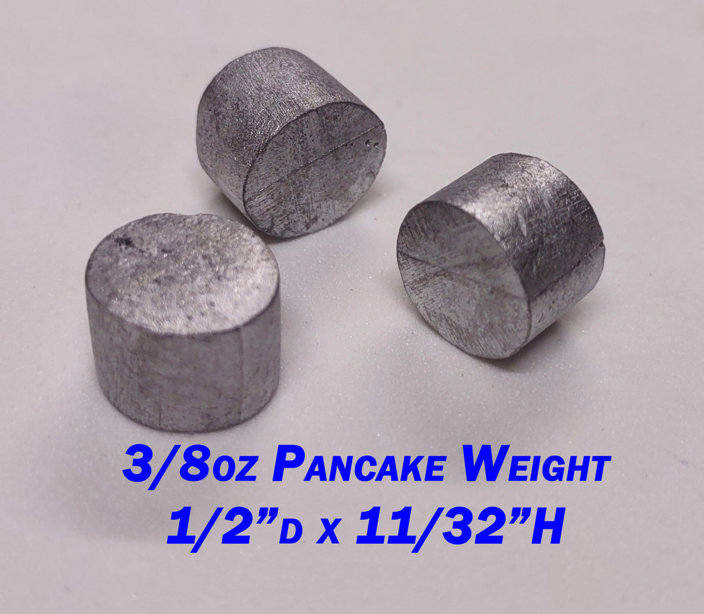 Lure Belly Weights - Pancake Shape