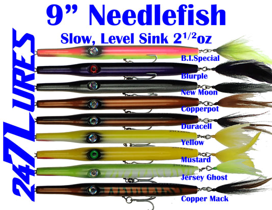 Needlefish Slow Sink 9" ~2.5oz