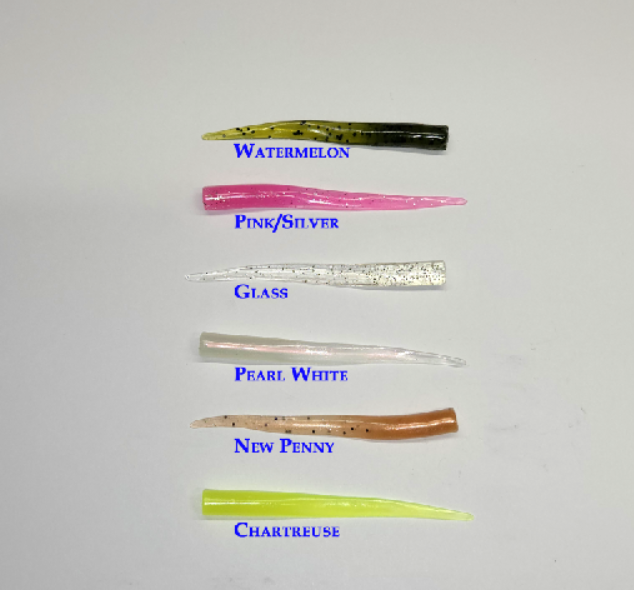 Al Gag's Whip-It Eel - 4" Rigged and Ready to Fish
