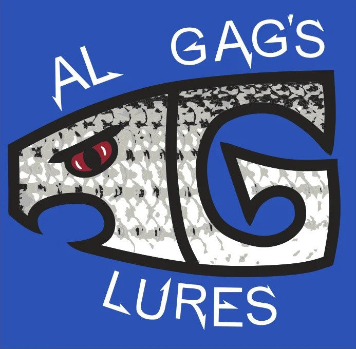 Al Gag's 3" Whip-It Fish - Rigged and Ready to Fish