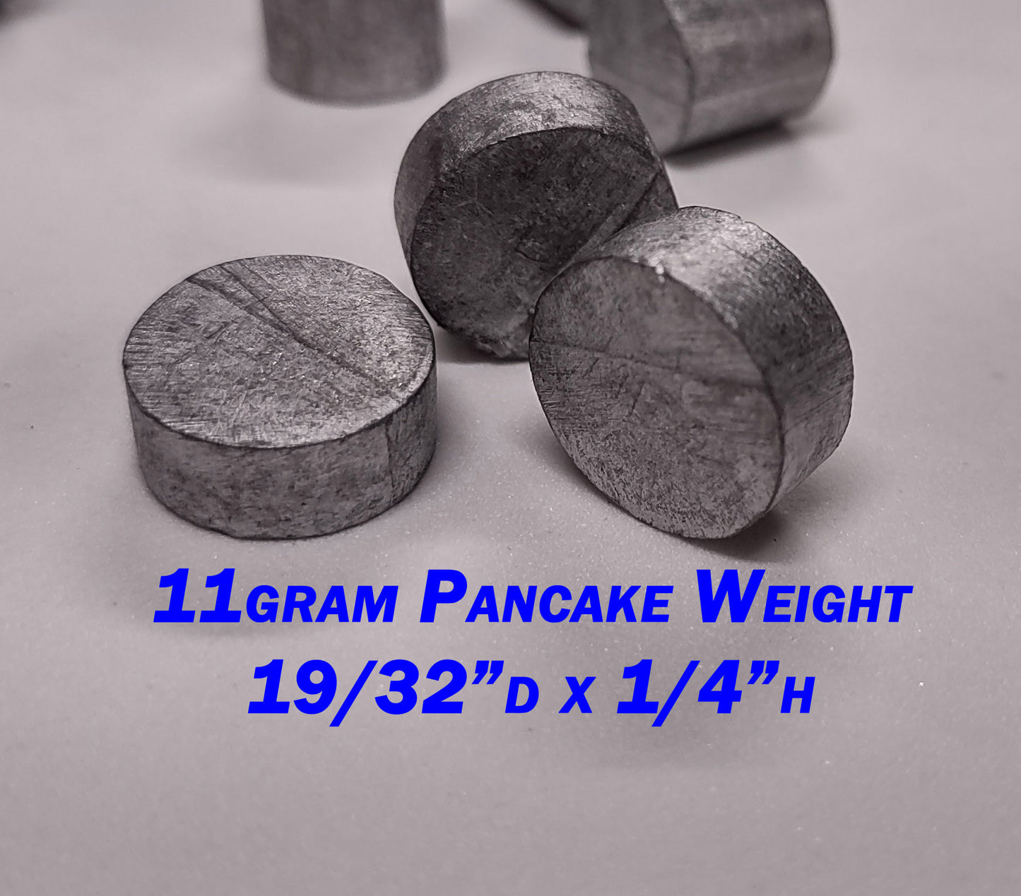 Lure Belly Weights - Pancake Style
