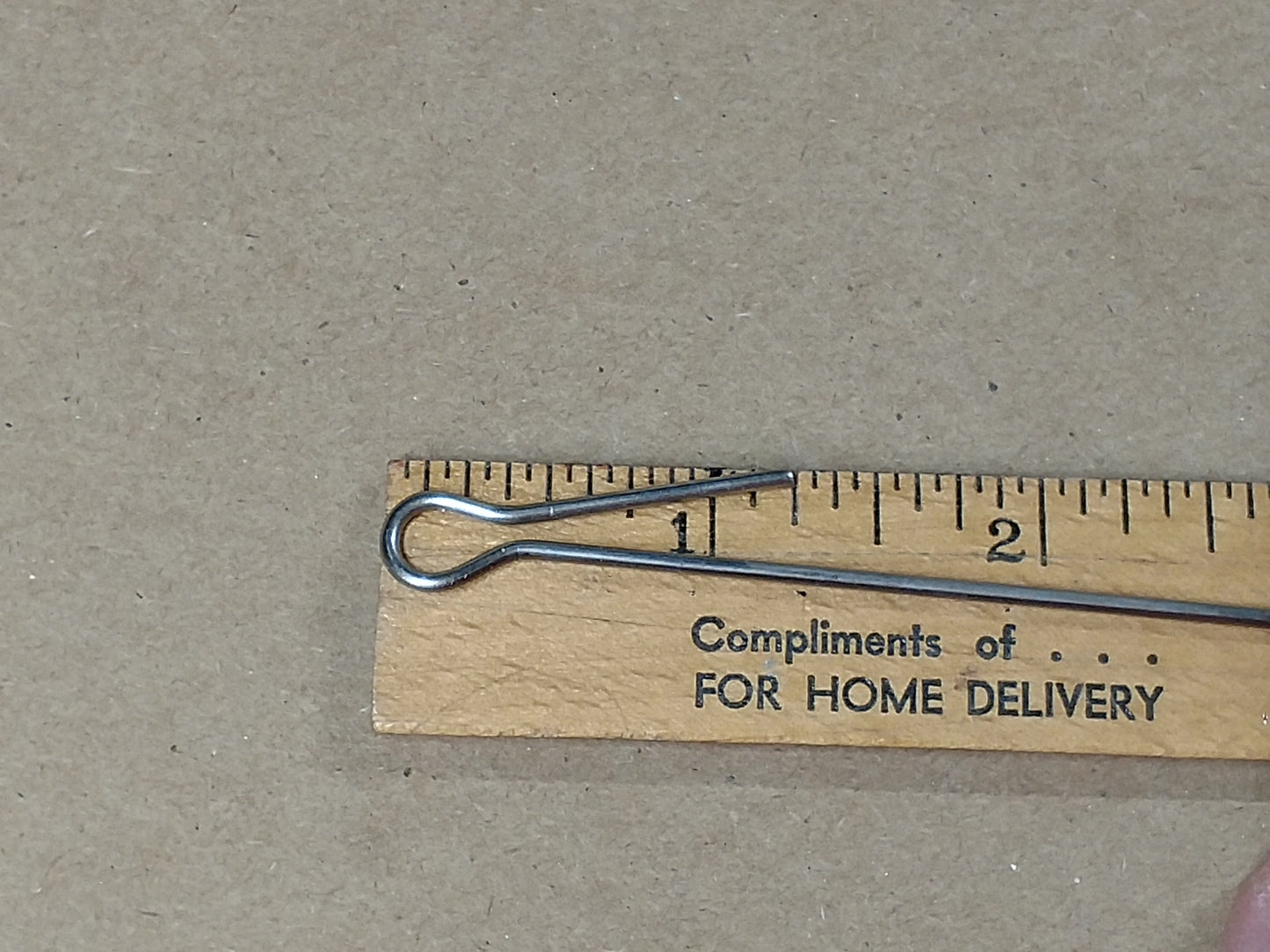 Thru-Wire - Stainless 1/4 Hard 15" Long