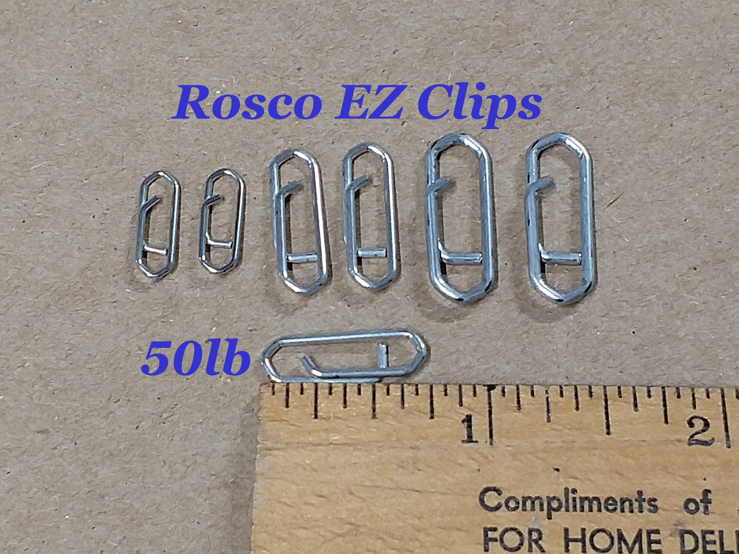 Rosco EZ Clips Stainless Steel USA-Made