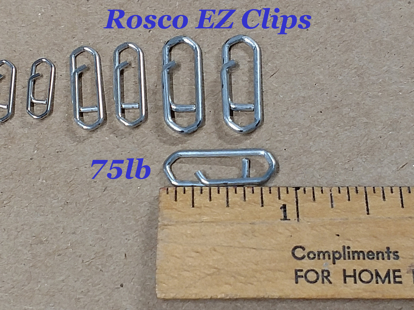 Rosco EZ Clips Stainless Steel USA-Made