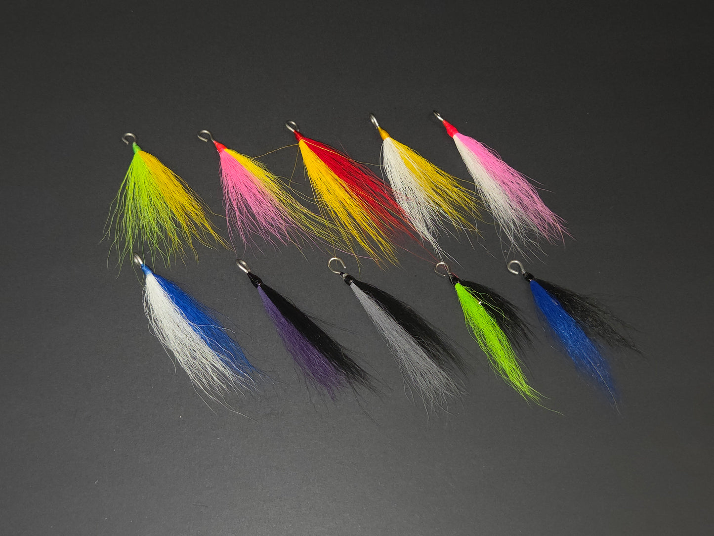 Lure Tail Flags (aka Wigs) - no hook, just wire and materials