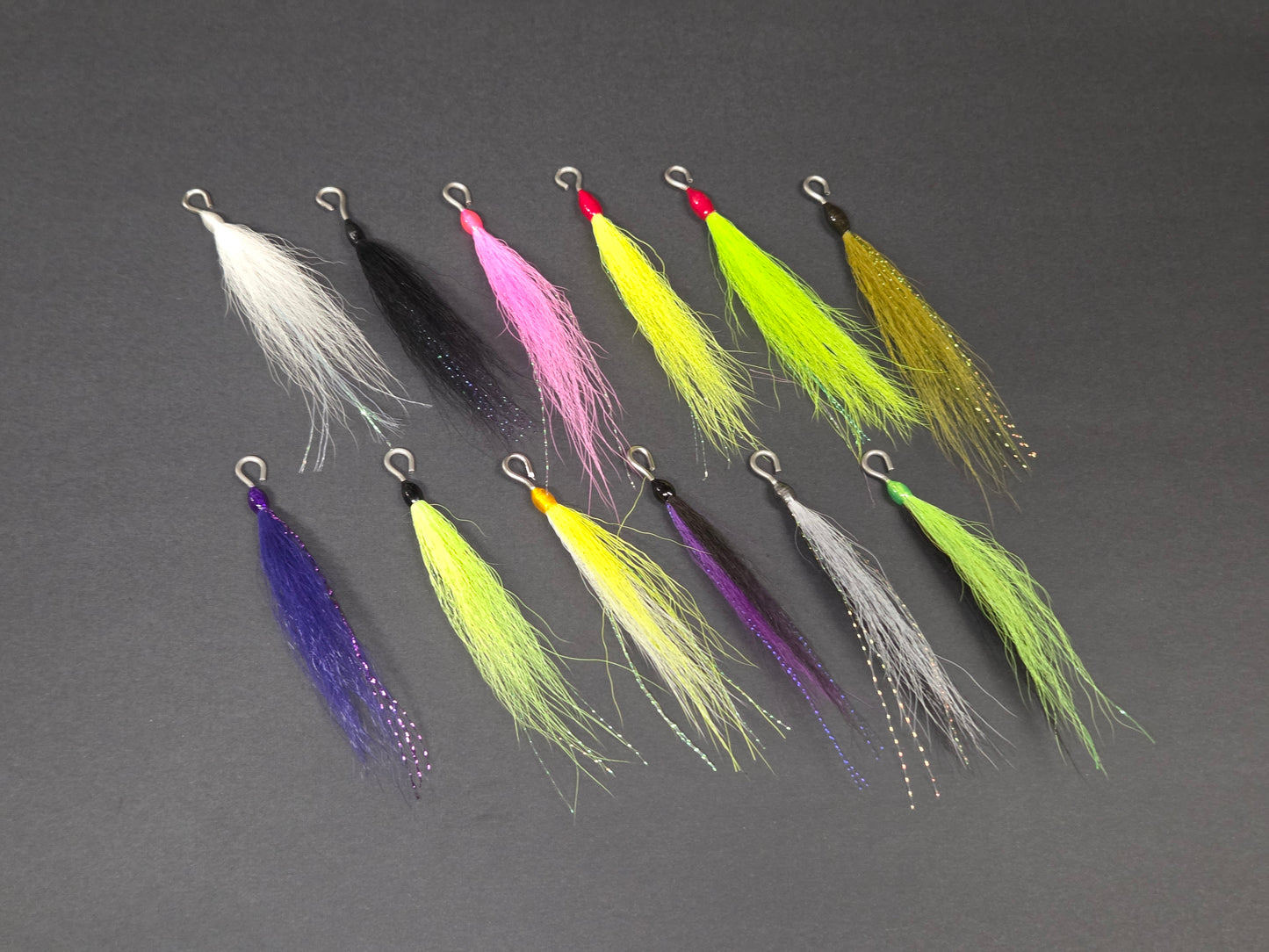 Lure Tail Flags (aka Wigs) - no hook, just wire and materials