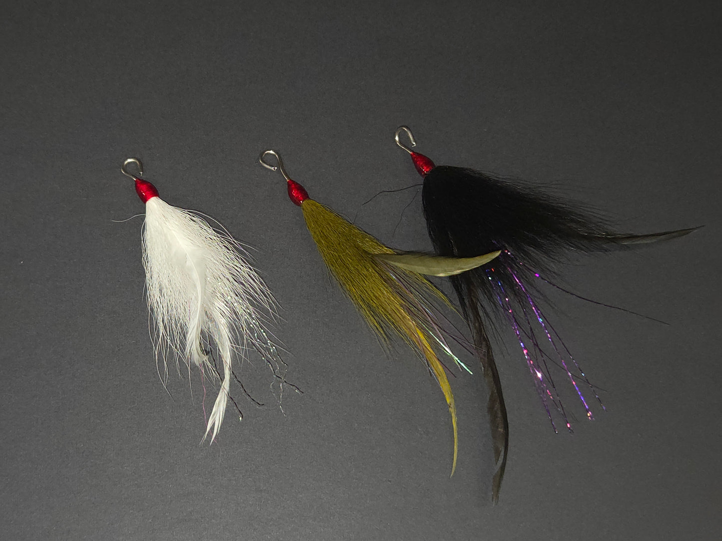 Lure Tail Flags (aka Wigs) - no hook, just wire and materials