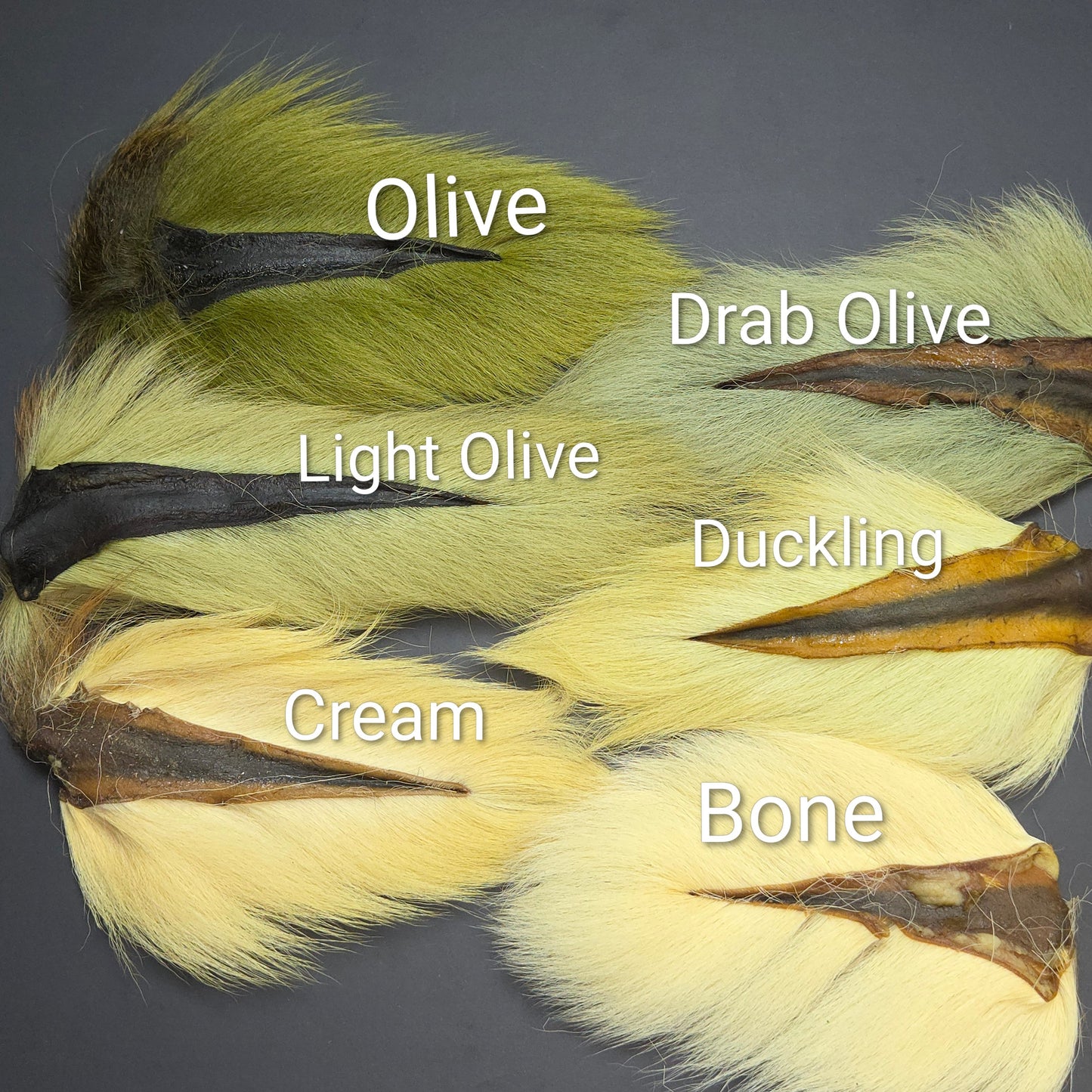 Bucktails - Deer tails - our own 365 LureCraft brand