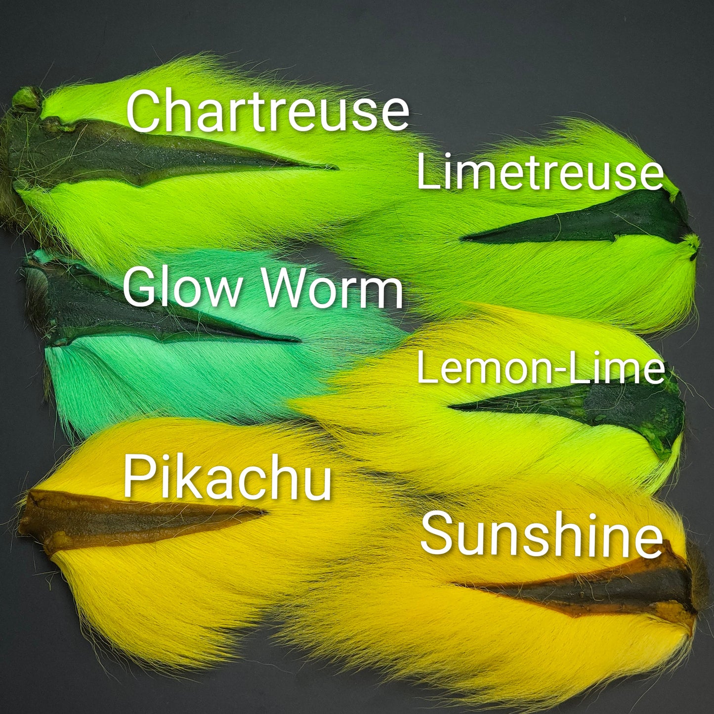 Bucktails - Deer tails - our own 365 LureCraft brand