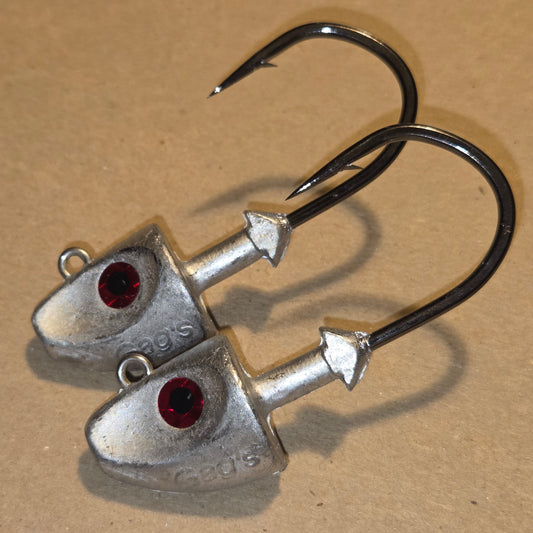 Al Gag's Owner Hook Jigheads - 2pks