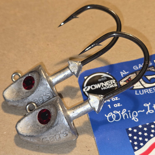 Al Gag's Jigheads with Owner Hooks