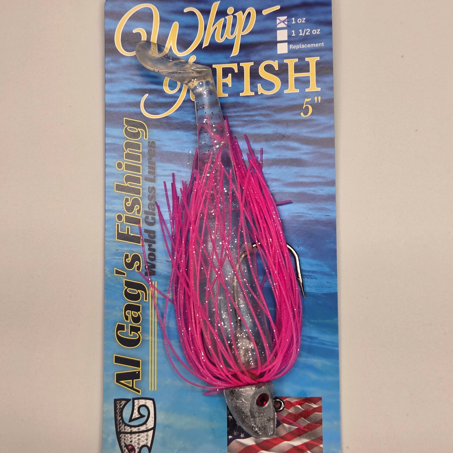 Al Gag's Skirted & Rigged 6" Whip-It Fish