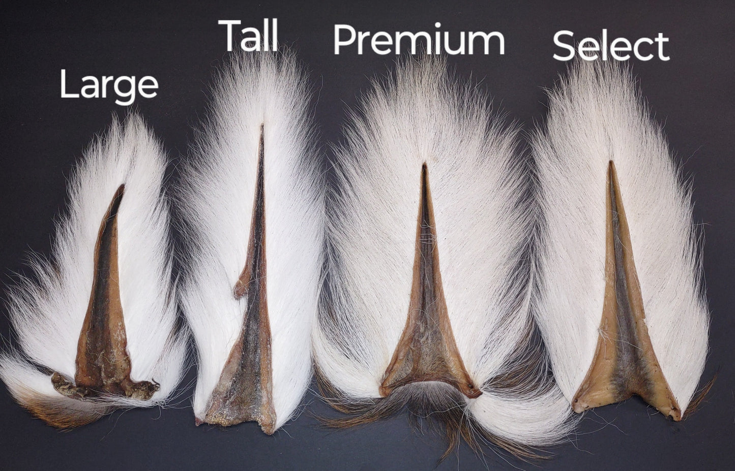 Bucktails - Deer tails - our own 365 LureCraft brand