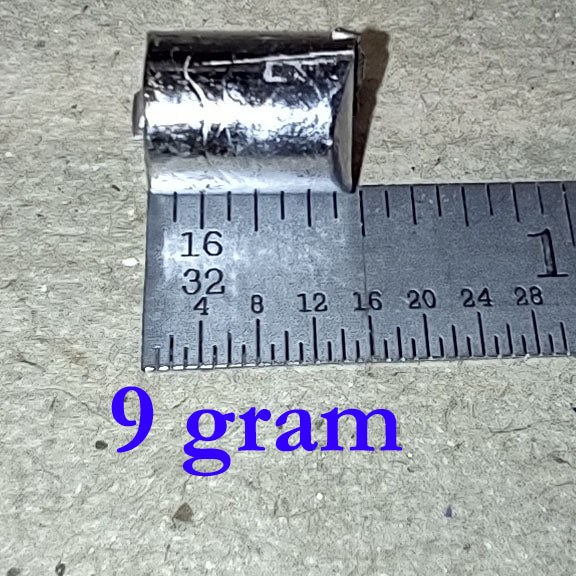 Lure Belly Weights - Custom Molded Slug Style