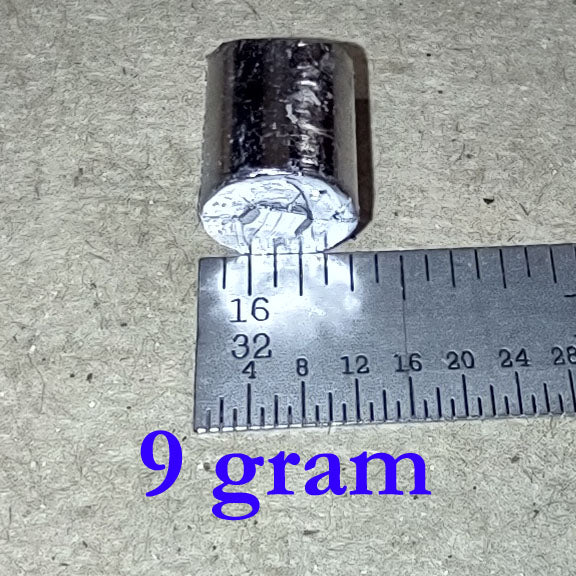 Lure Belly Weights - Custom Molded Slug Style