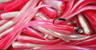 Al Gag's 6" Whip-It Eels - Rigged