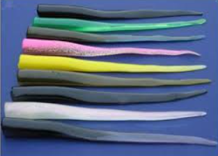 eel tail soft plastic fishing lures Soft Plastic Tails - 6" Whip-It Eels - Rigged and Ready – 247 Lures