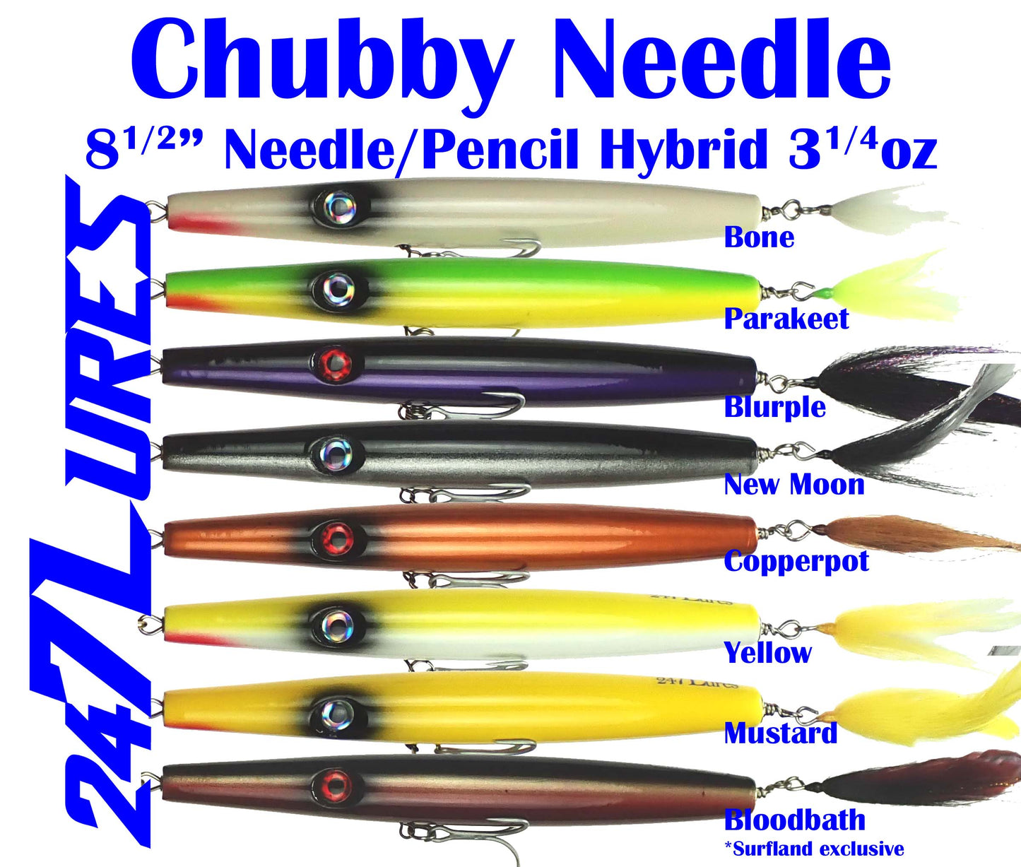 Chubby Needle (aka Montauk Special) - 8.5" ~3.25oz