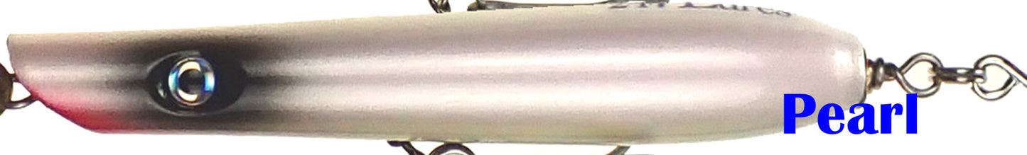 Fish Stick Round-Bottom Pencil Popper - 5.5" ~1.25oz