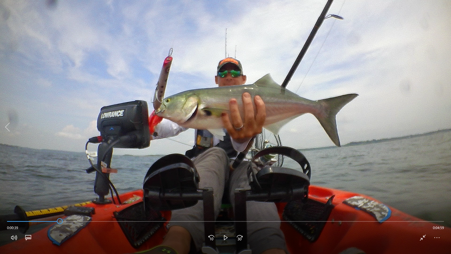 Fish Stick Round-Bottom Pencil Popper - 5.5" ~1.25oz