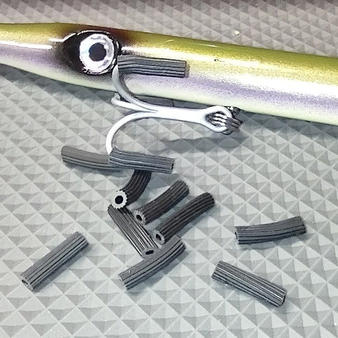 Hook Point Covers - Ribbed Spline Tubing – 247 Lures - 365 LureCraft
