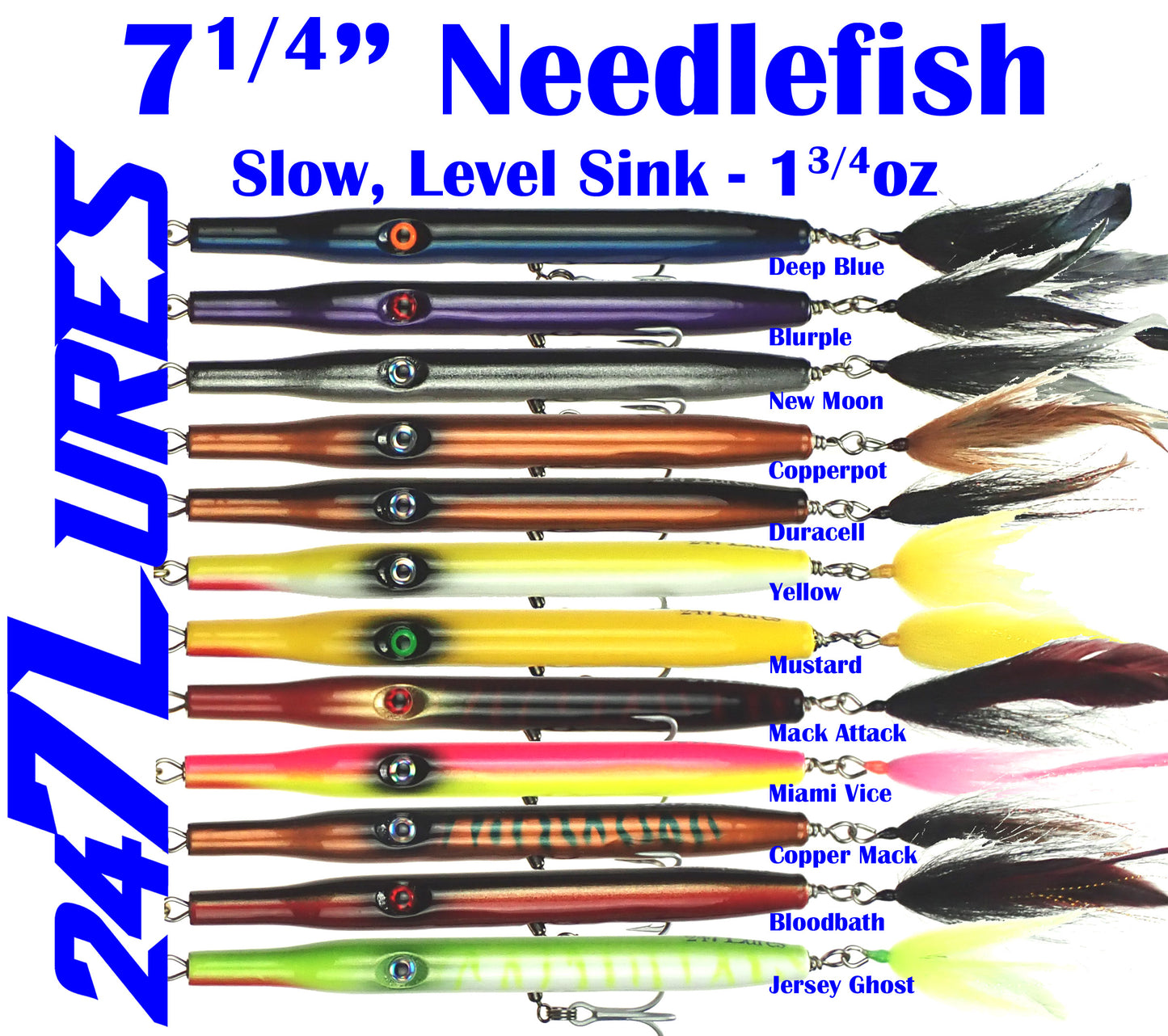 Needlefish Slow Sink 7.25" ~1.75oz