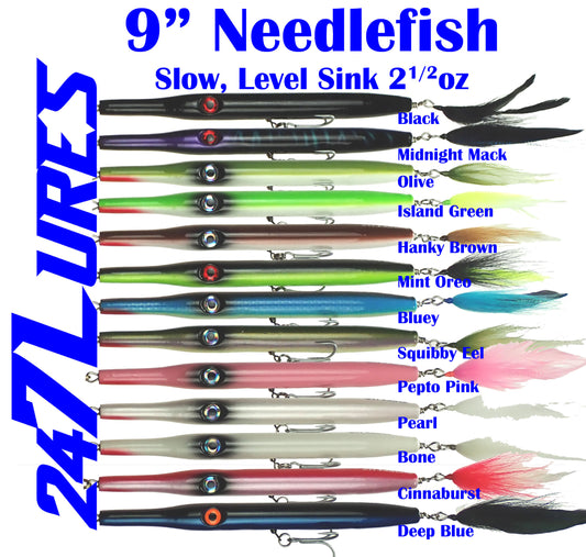 Needlefish Slow Sink 9" ~2.5oz