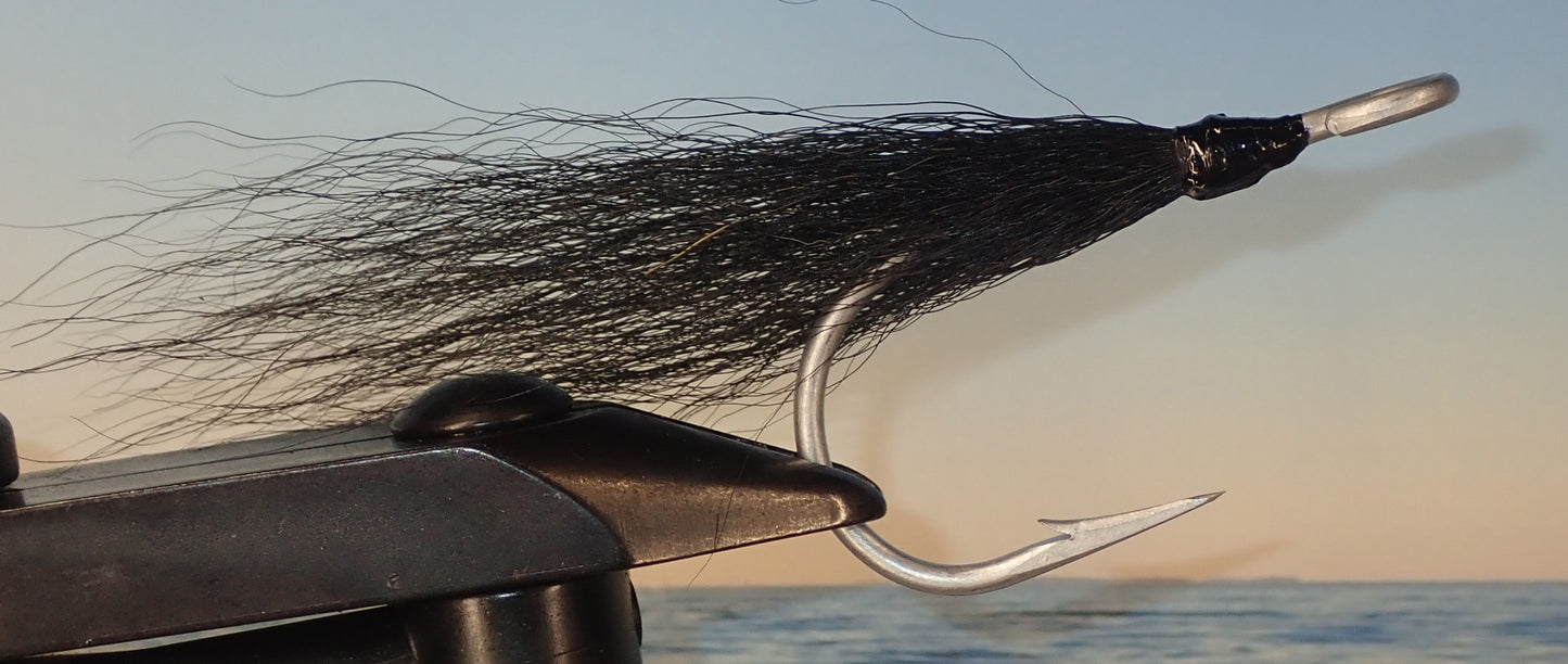 Bucktail Single Dressed Siwash Hooks