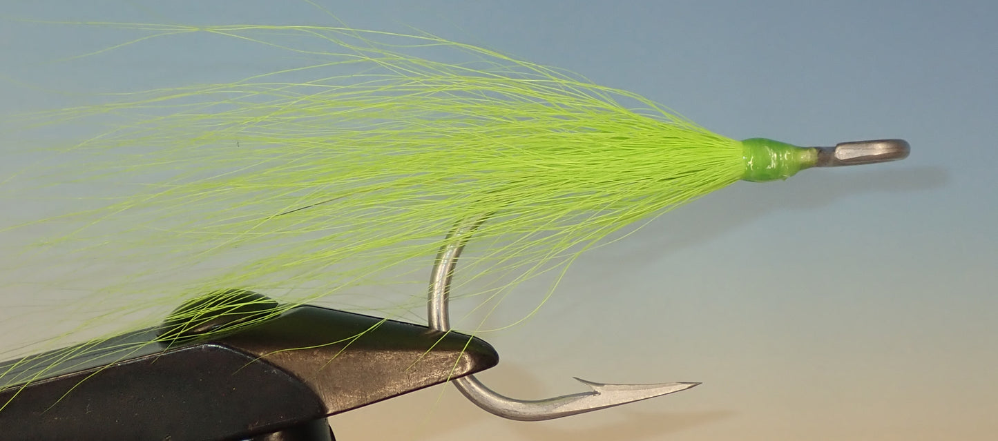 Bucktail Single Dressed Siwash Hooks