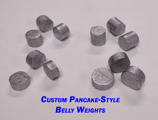 Lure Belly Weights - Pancake Style