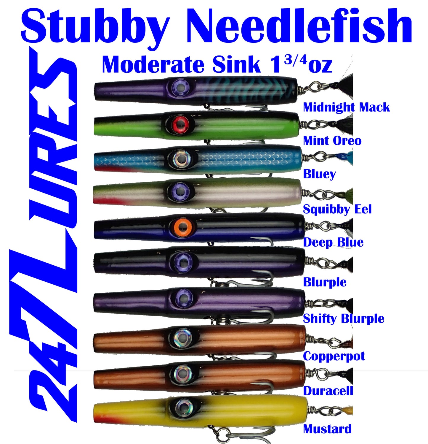 Smithfield Stubby Needlefish 5.75" ~1.5oz
