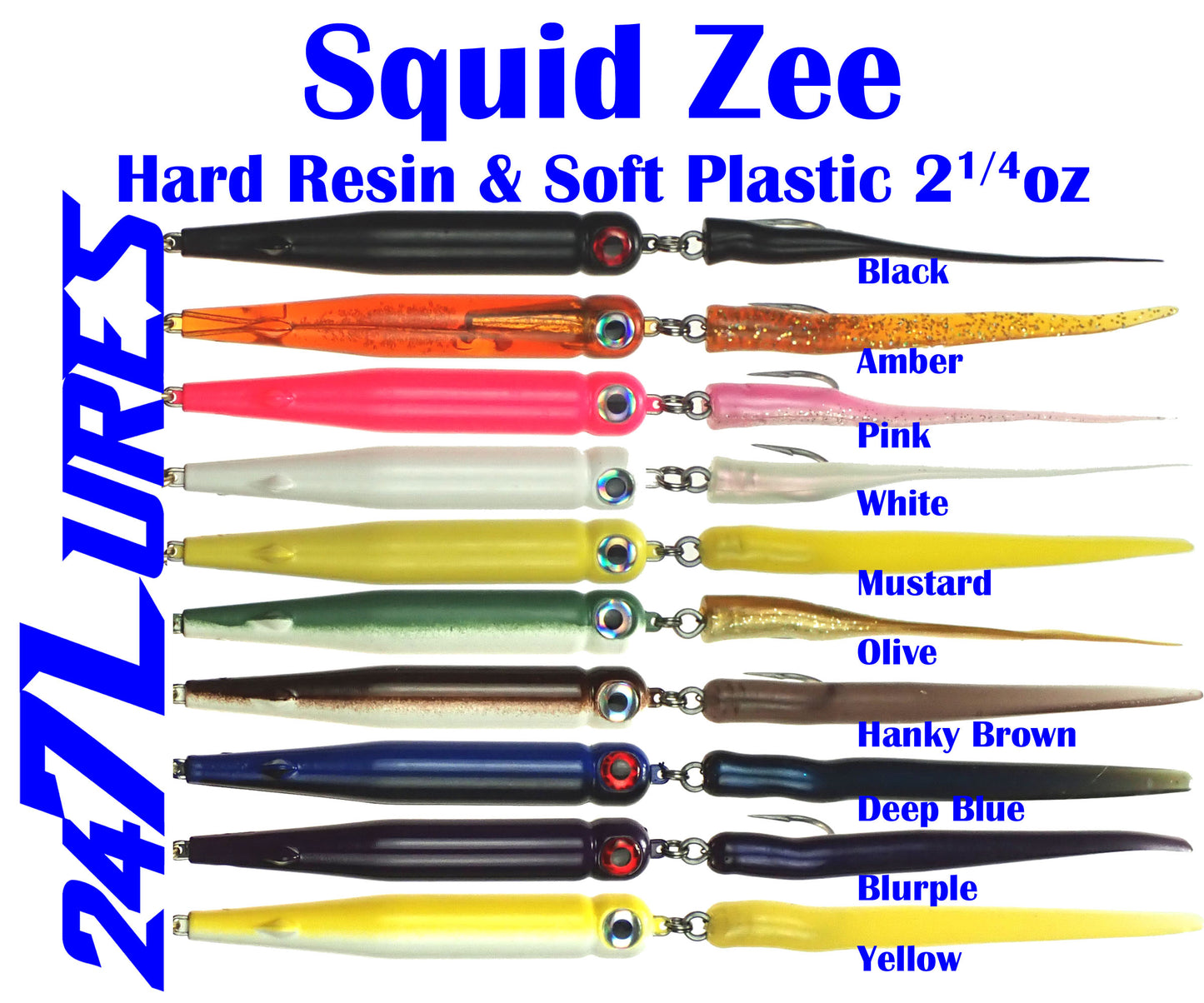 Squid Zee - 11" ~2.25oz