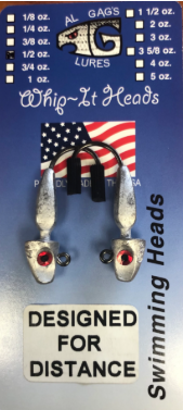 Al Gag's Long Launch 1/2oz Jighead