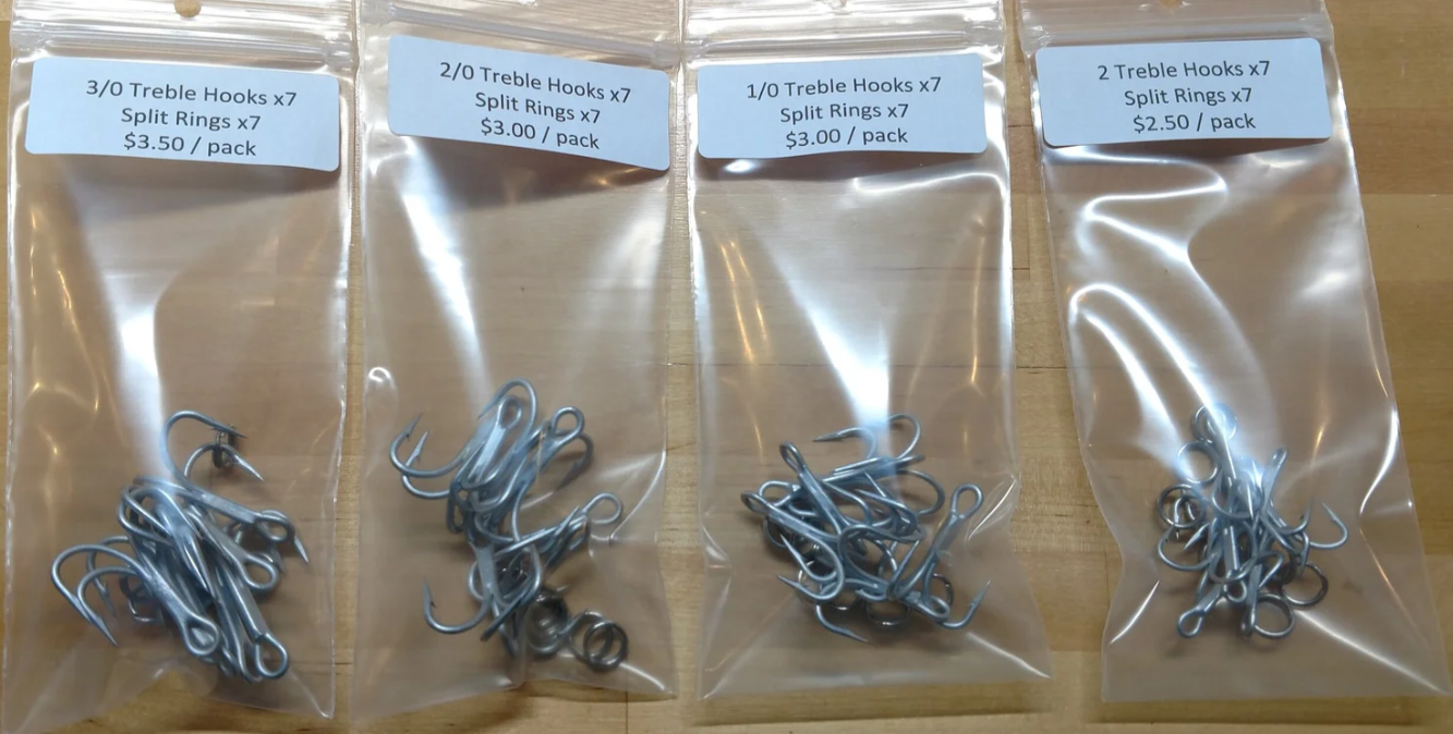 Replacement Hooks and Split Rings – 247 Lures - 365 LureCraft