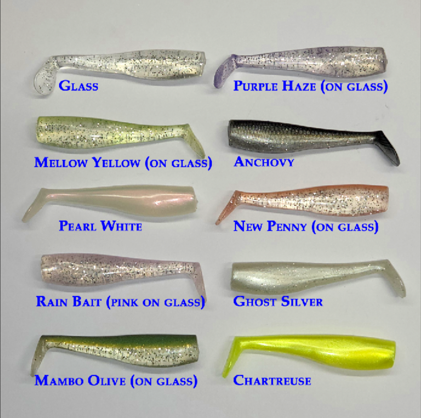 Al Gag's Whip-It Fish - 3" Rigged