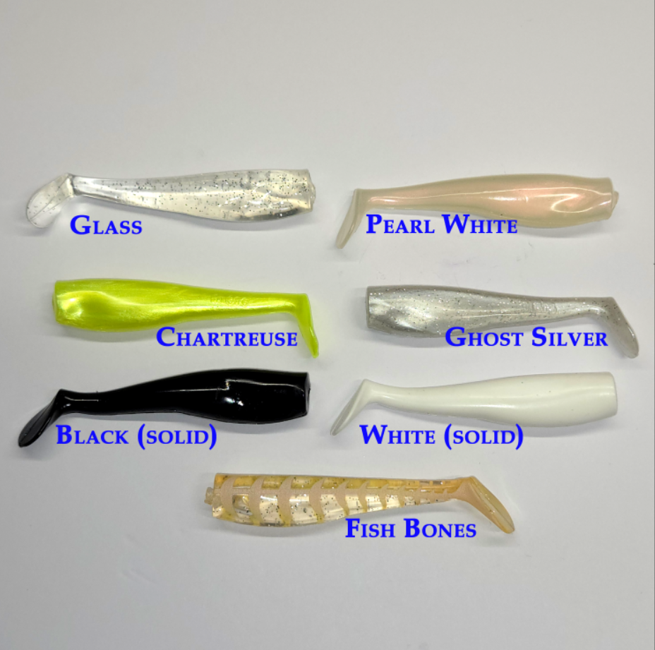 Al Gag's Whip-It Fish - 4" Underspin Rigged